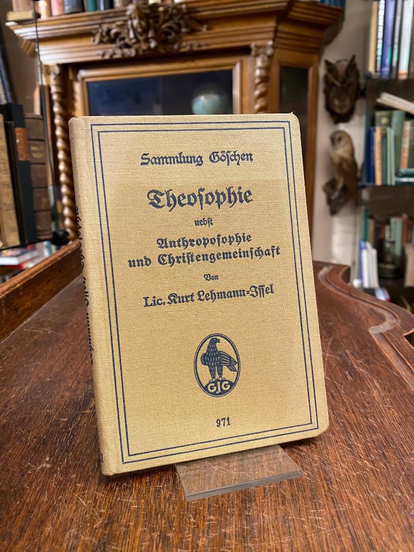 Lehmann-Issel, Theosophie nebst Anthroposophie und Christengemeinschaft.