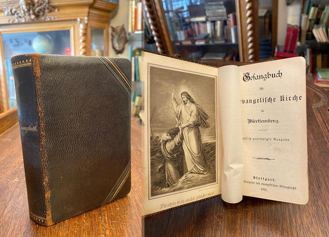 Gesangbuch für die evangelische Kirche in Württemberg.