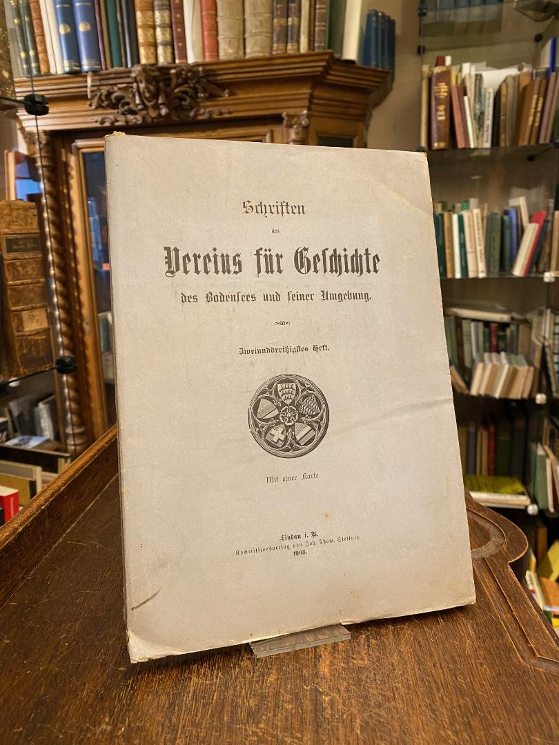 Bodenseevereinsschrift Jg 1903 = Heft 32. -