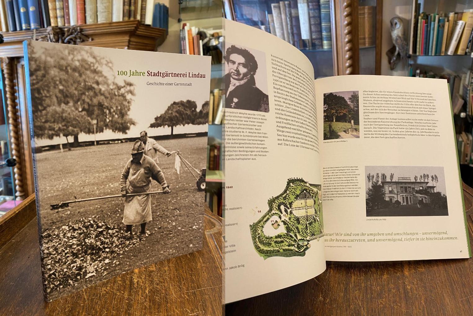 Lindau. - Weininger, 100 Jahre Stadtgärtnerei Lindau : Geschichte einer Gartenst