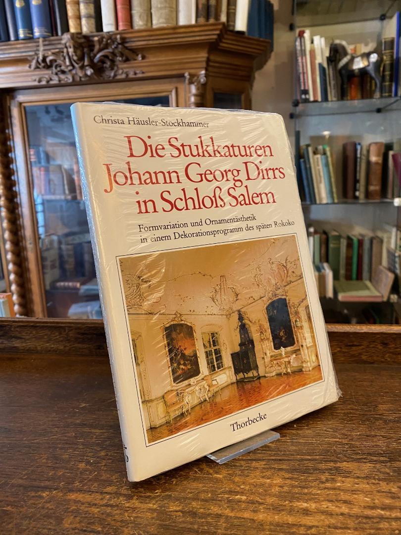 Dirr, Die Stukkaturen Johann Georg Dirrs in Schloss Salem :