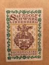 Schriftproben : J. Adolf Schwarz, Lindenberg Allgäu.