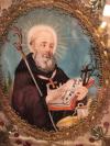 Devotionalien. - Klosterarbeit. - Benedikt von Nursia (um 480 - 547): Klosterarb