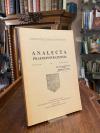 AP 63/3-4. - Commissio Historica Ordinis Praemonstratensis (Hrsg): Analecta Prae