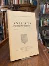 AP 66/3-4. - Commissio Historica Ordinis Praemonstratensis (Hrsg): Analecta Prae