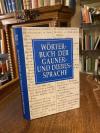 Train, Chochemer Loschen : Wörterbuch der Gauner- und Diebs- vulgo Jenischen Spr